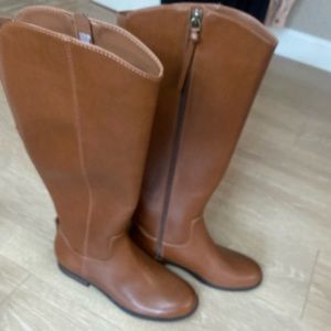 NWOT Xhilaration Faux Leather Knee High Boots